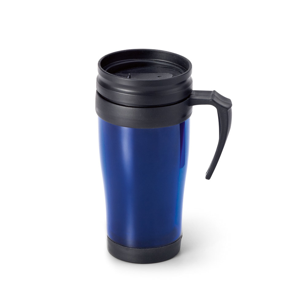 Mug de voyage personnalisé 420 ml Bleu royal